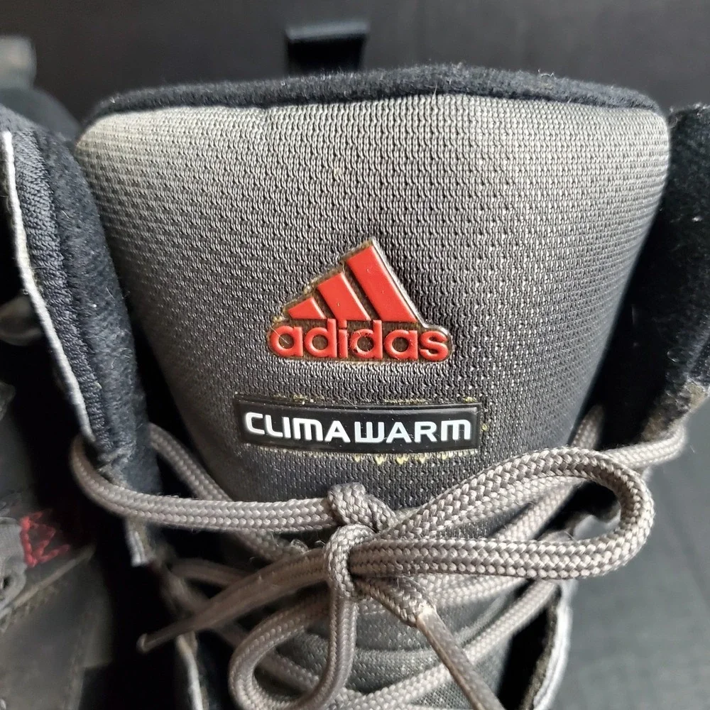 Men Adidas Flint II Mid CP ClimaWarm Hunting Hiking Boot US Men's 13 EU Gray SEE